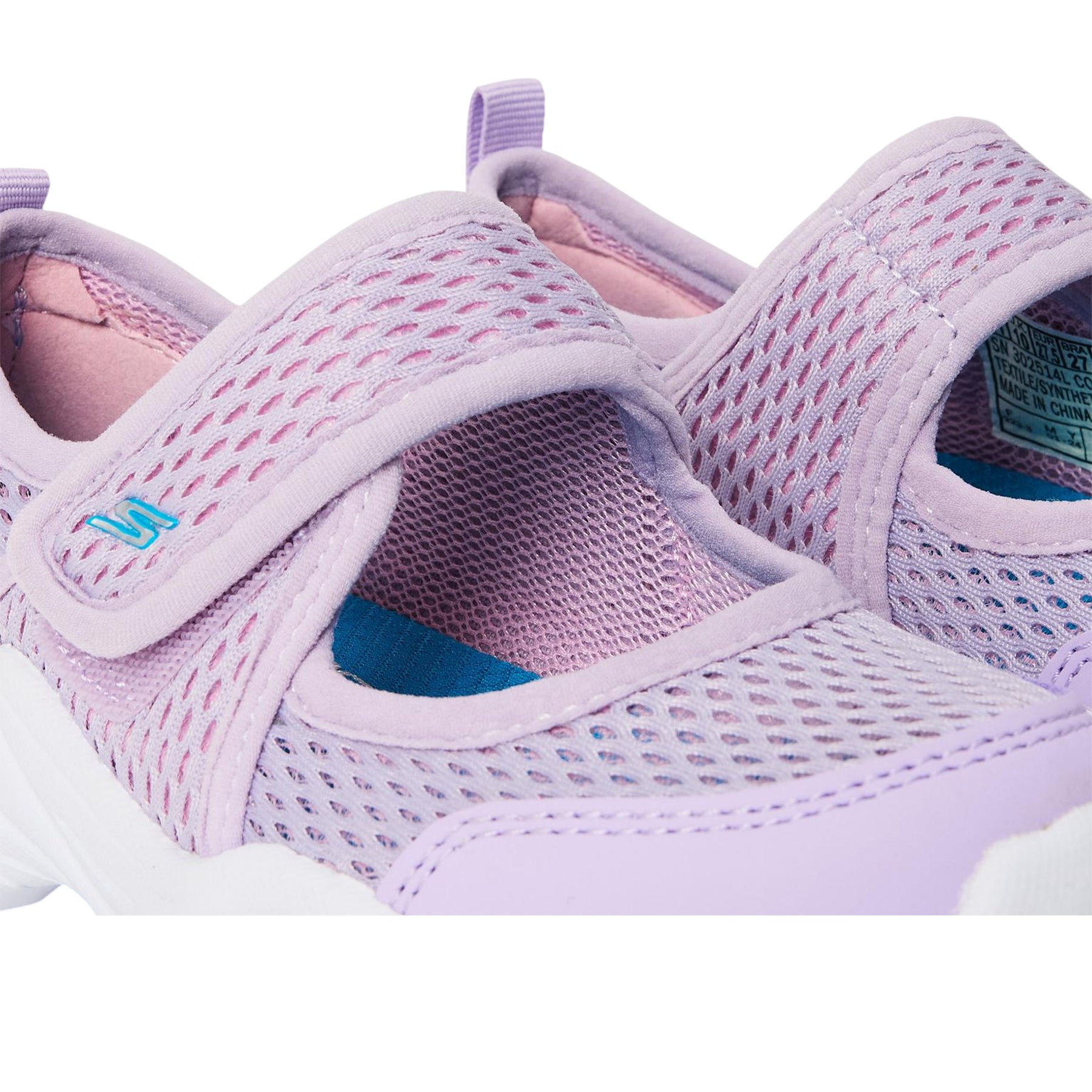 Lavender - Side - Skechers Girls Sports Sandals