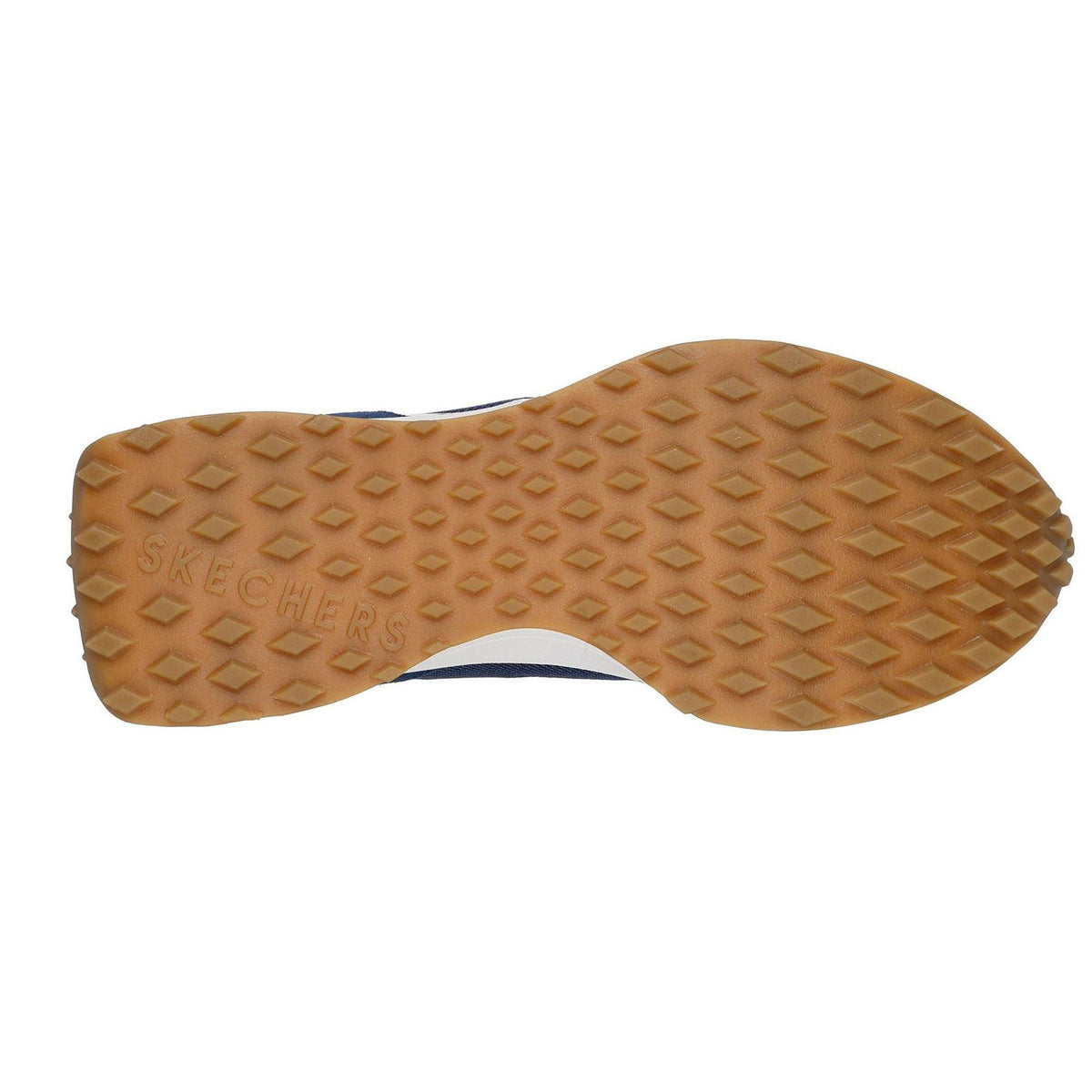 Navy - Pack Shot - Skechers Womens-Ladies Gusto Suede Panel Trainers