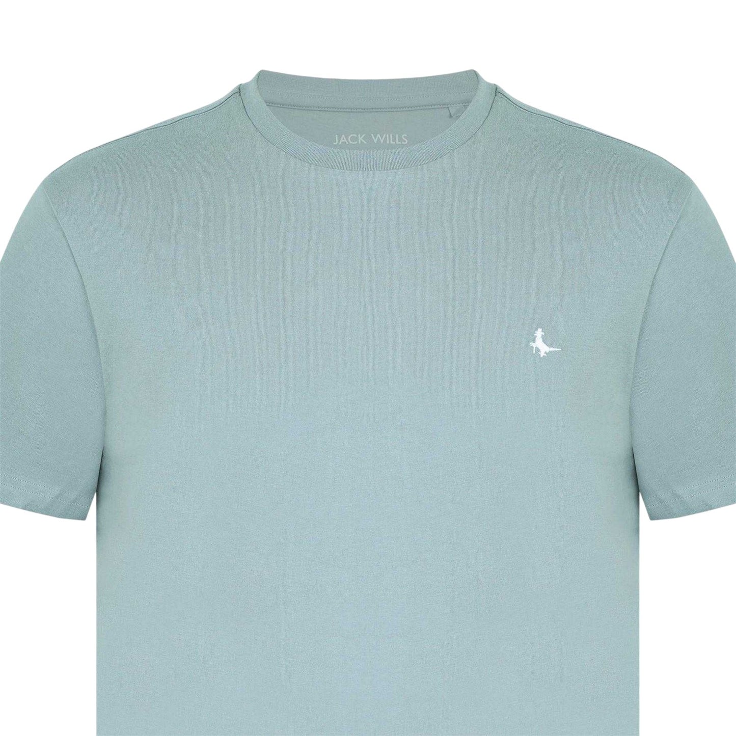 Light Blue - Side - Jack Wills Mens Sandleford Logo T-Shirt