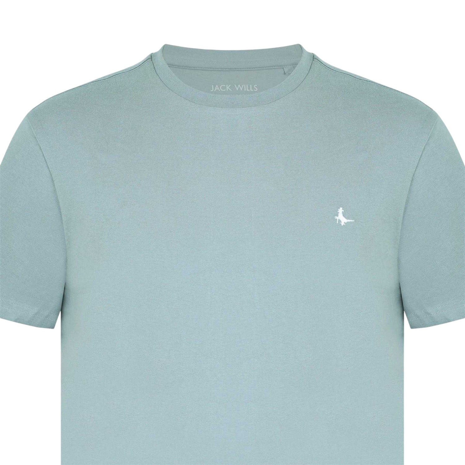 Light Blue - Side - Jack Wills Mens Sandleford Logo T-Shirt