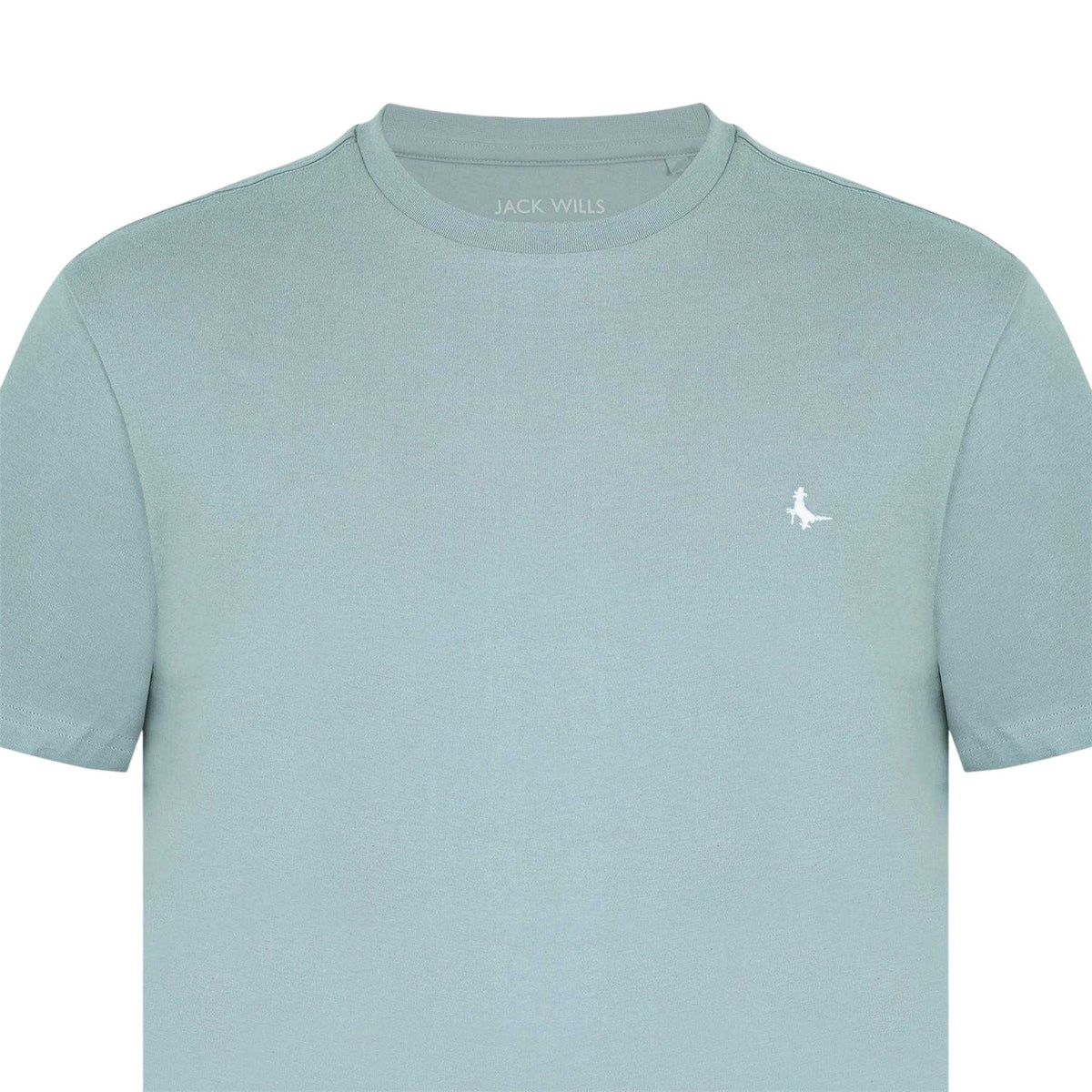 Light Blue - Side - Jack Wills Mens Sandleford Logo T-Shirt