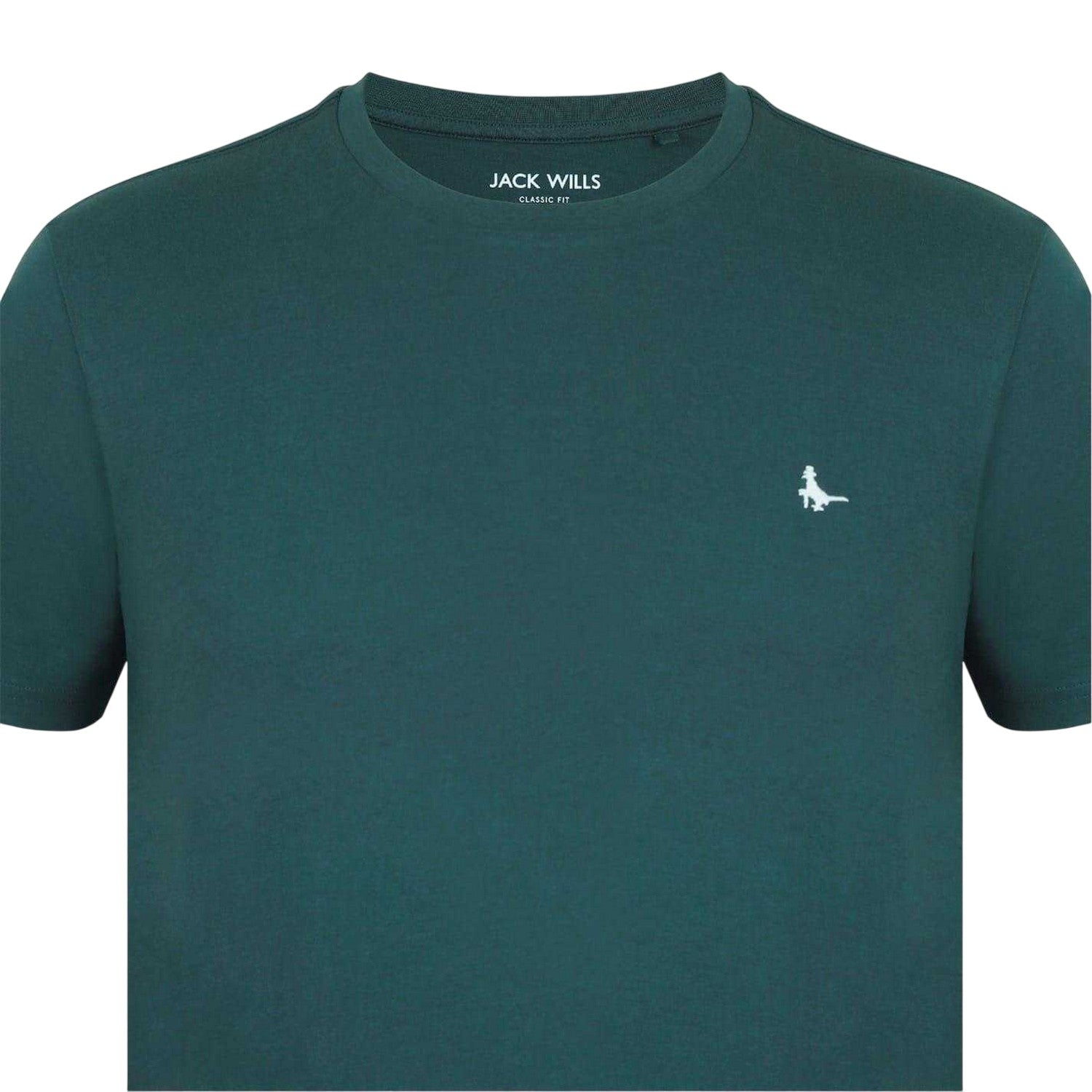 Pine - Side - Jack Wills Mens Sandleford Logo T-Shirt