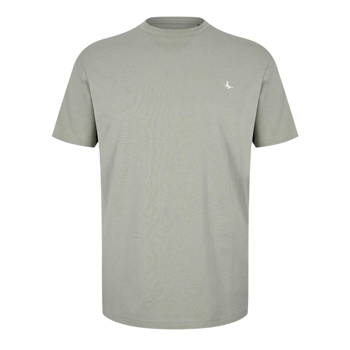 Silver Sage - Front - Jack Wills Mens Sandleford Logo T-Shirt