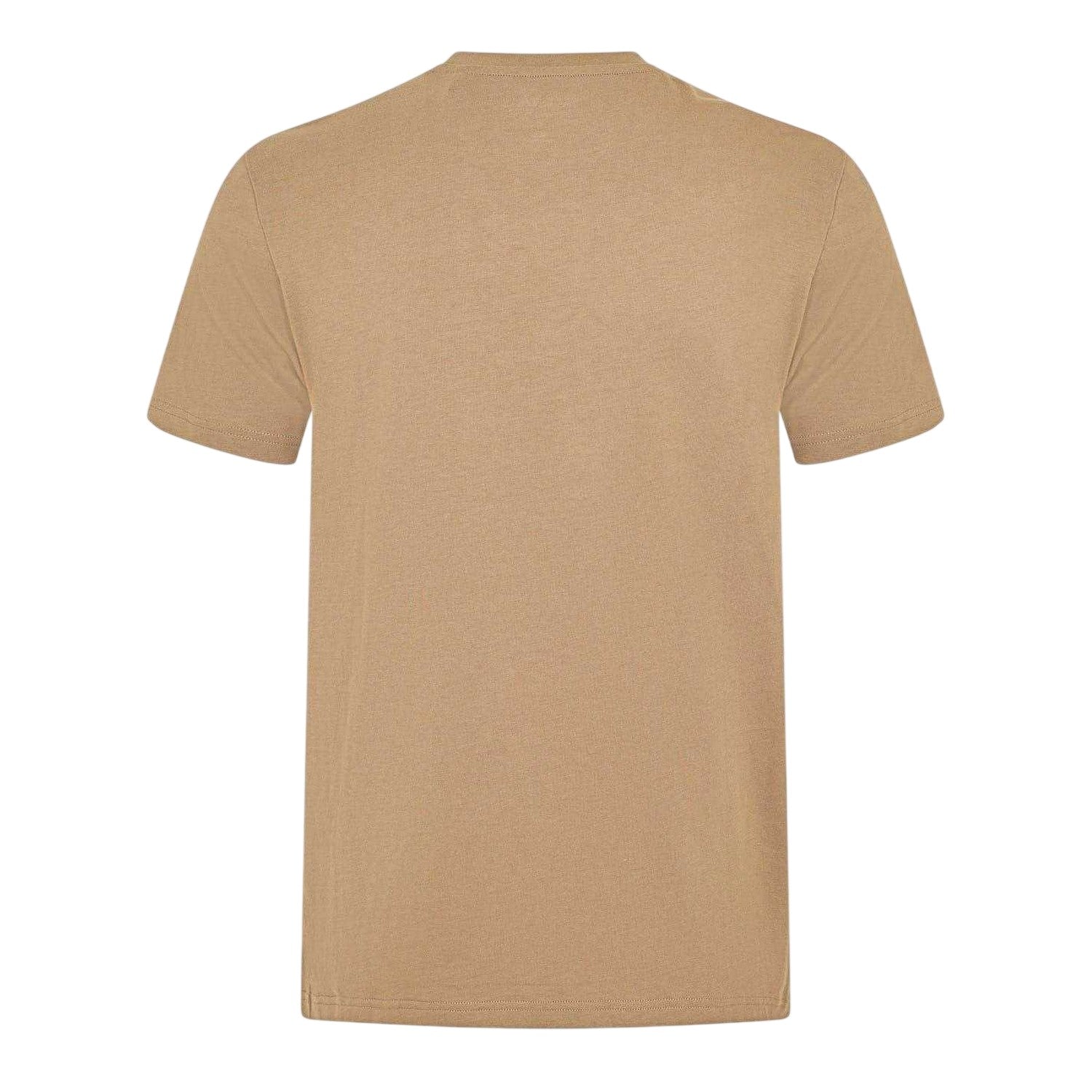 Fawn - Back - Jack Wills Mens Sandleford Logo T-Shirt