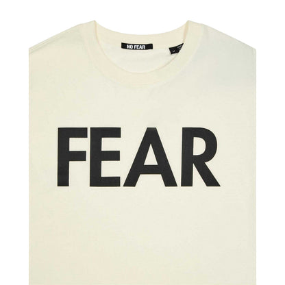 White - Lifestyle - No Fear Mens Logo Crew Neck T-Shirt