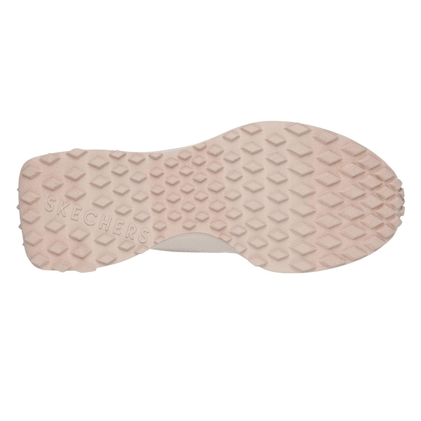 Natural - Pack Shot - Skechers Womens-Ladies Classic Knitted Trainers