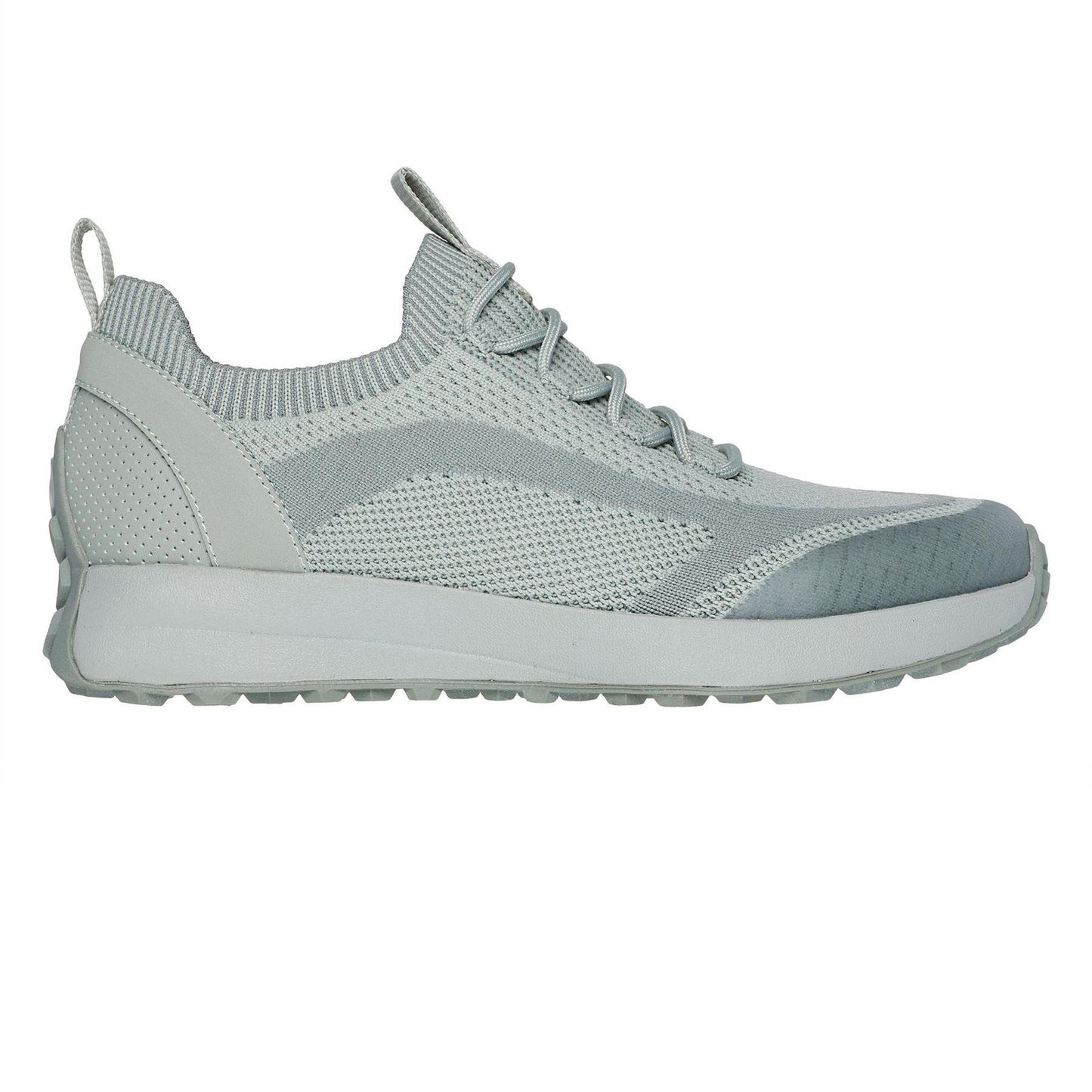 Sage - Front - Skechers Womens-Ladies Classic Knitted Trainers