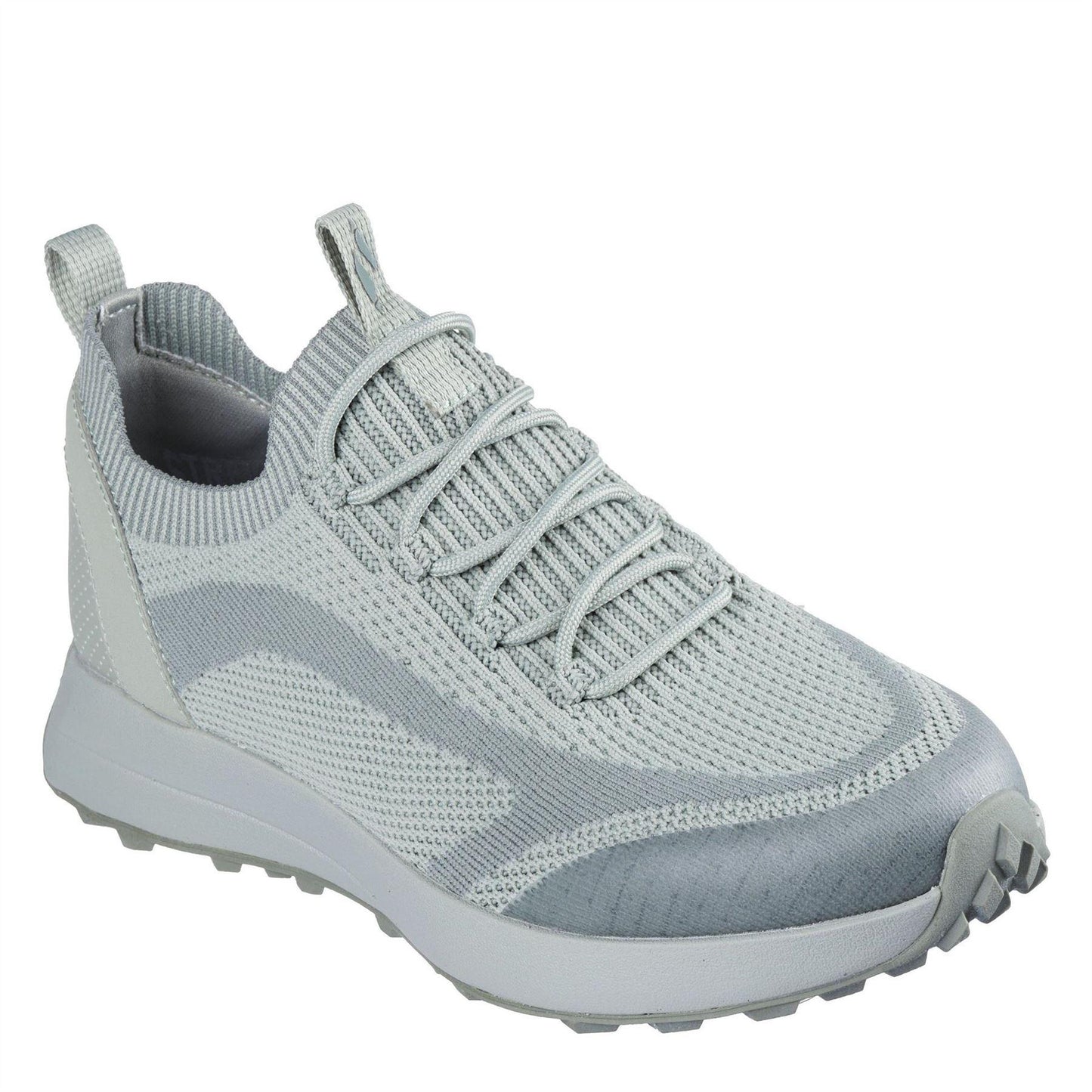 Sage - Side - Skechers Womens-Ladies Classic Knitted Trainers