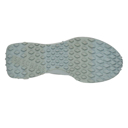Sage - Pack Shot - Skechers Womens-Ladies Classic Knitted Trainers