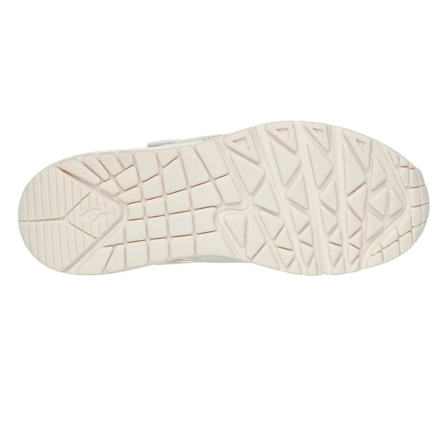 Natural - Pack Shot - Skechers Girls Uno Trainers