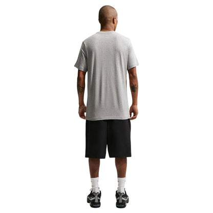 Grey - Back - Nike Mens Swoosh Graphic Print T-Shirt