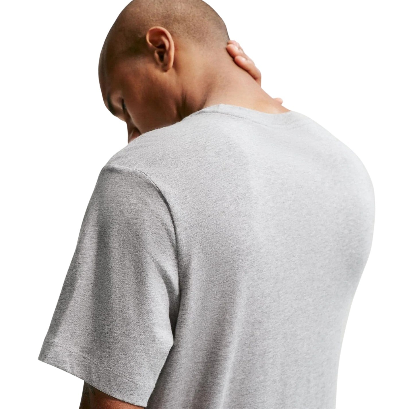 Grey - Lifestyle - Nike Mens Swoosh Graphic Print T-Shirt