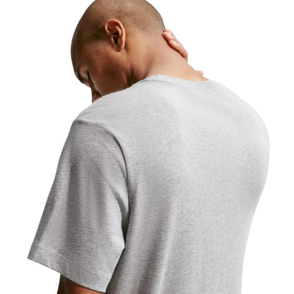 Grey - Lifestyle - Nike Mens Swoosh Graphic Print T-Shirt