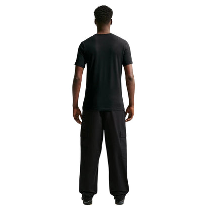 Black - Back - Nike Mens Swoosh Graphic Print T-Shirt