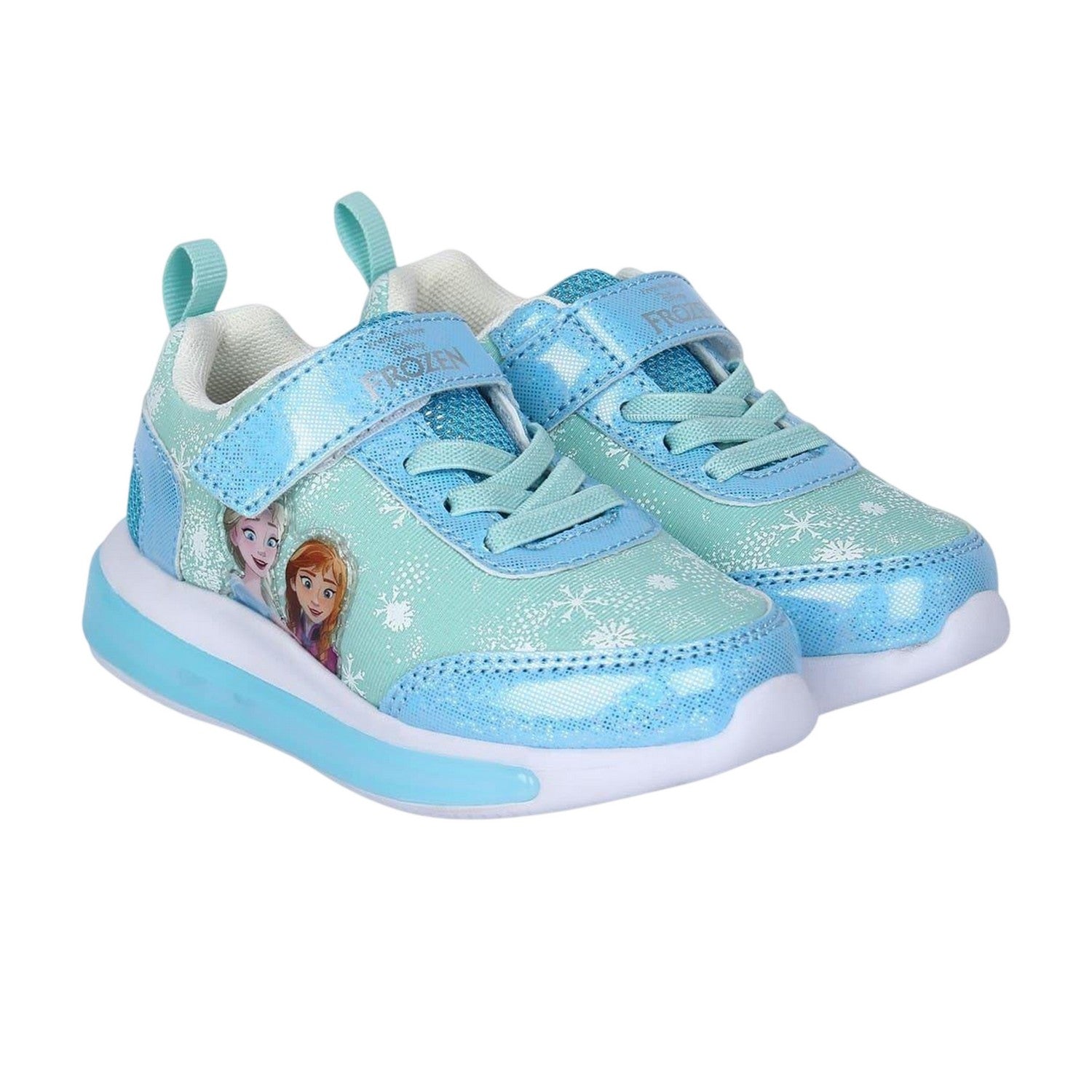 Blue - Lifestyle - Frozen Childrens-Kids Elsa & Anna Trainers