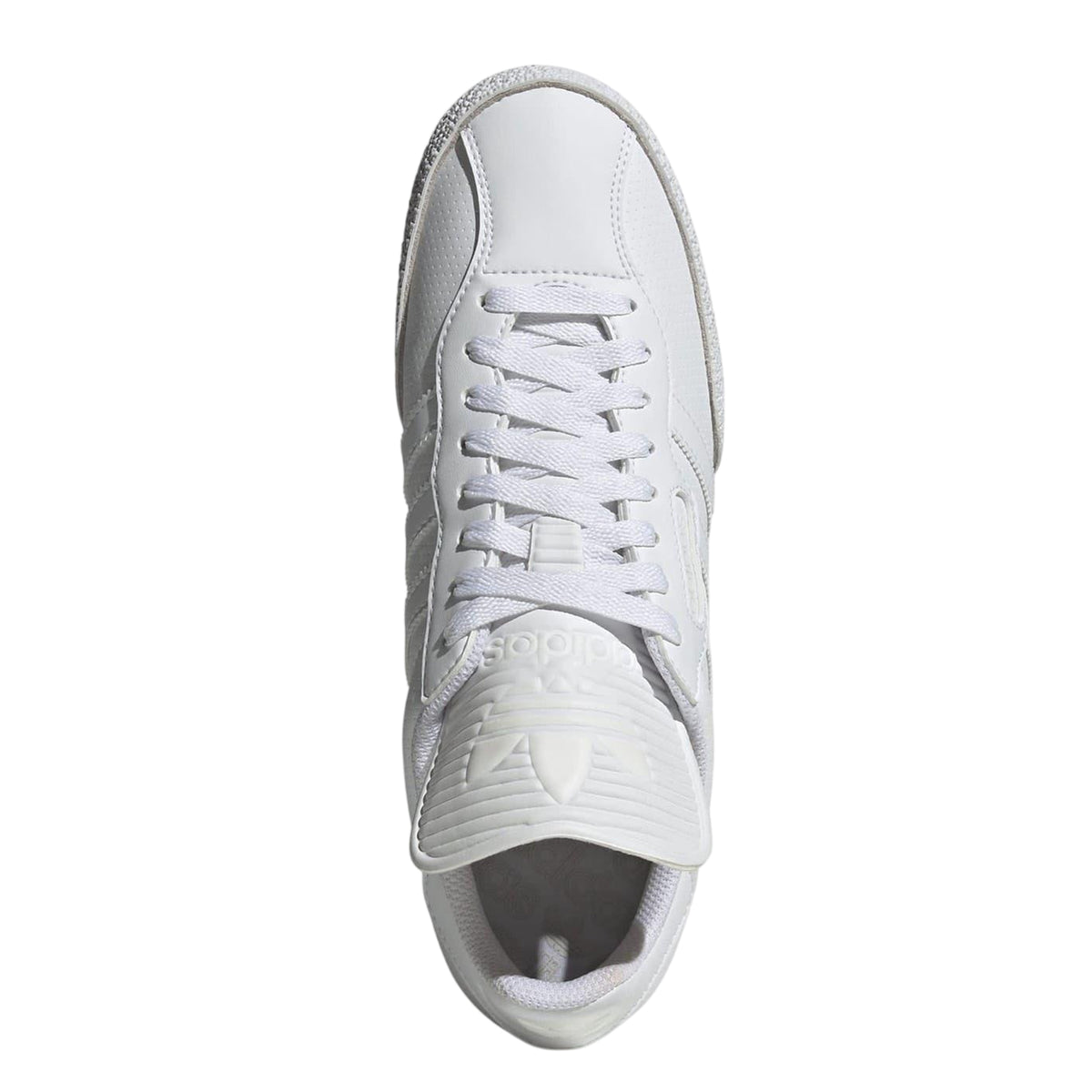 White - Lifestyle - Adidas Mens Samba Leather Trainers