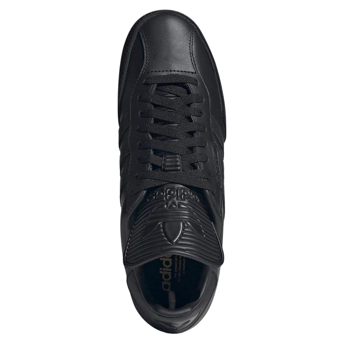 Black-Gold - Lifestyle - Adidas Mens Samba Leather Trainers