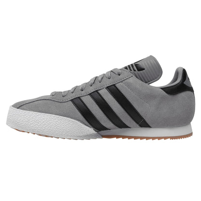 Grey-Black - Side - Samba Mens Samba Suede Trainers