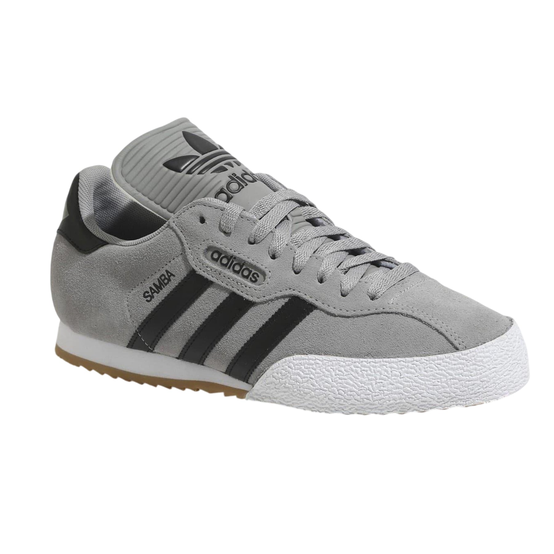 Grey-Black - Lifestyle - Samba Mens Samba Suede Trainers