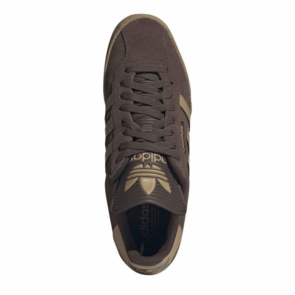 Brown-Gum - Pack Shot - Samba Mens Samba Suede Trainers