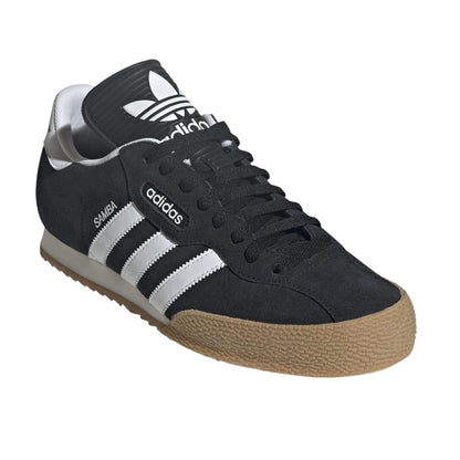 Black-White - Lifestyle - Samba Mens Samba Suede Trainers