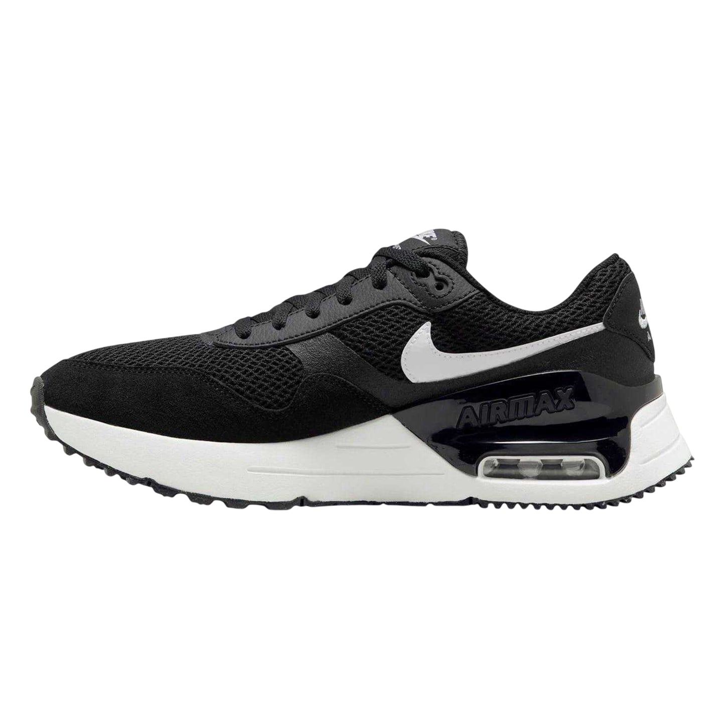 Black-White - Back - Nike Mens Air Max Systm Trainers