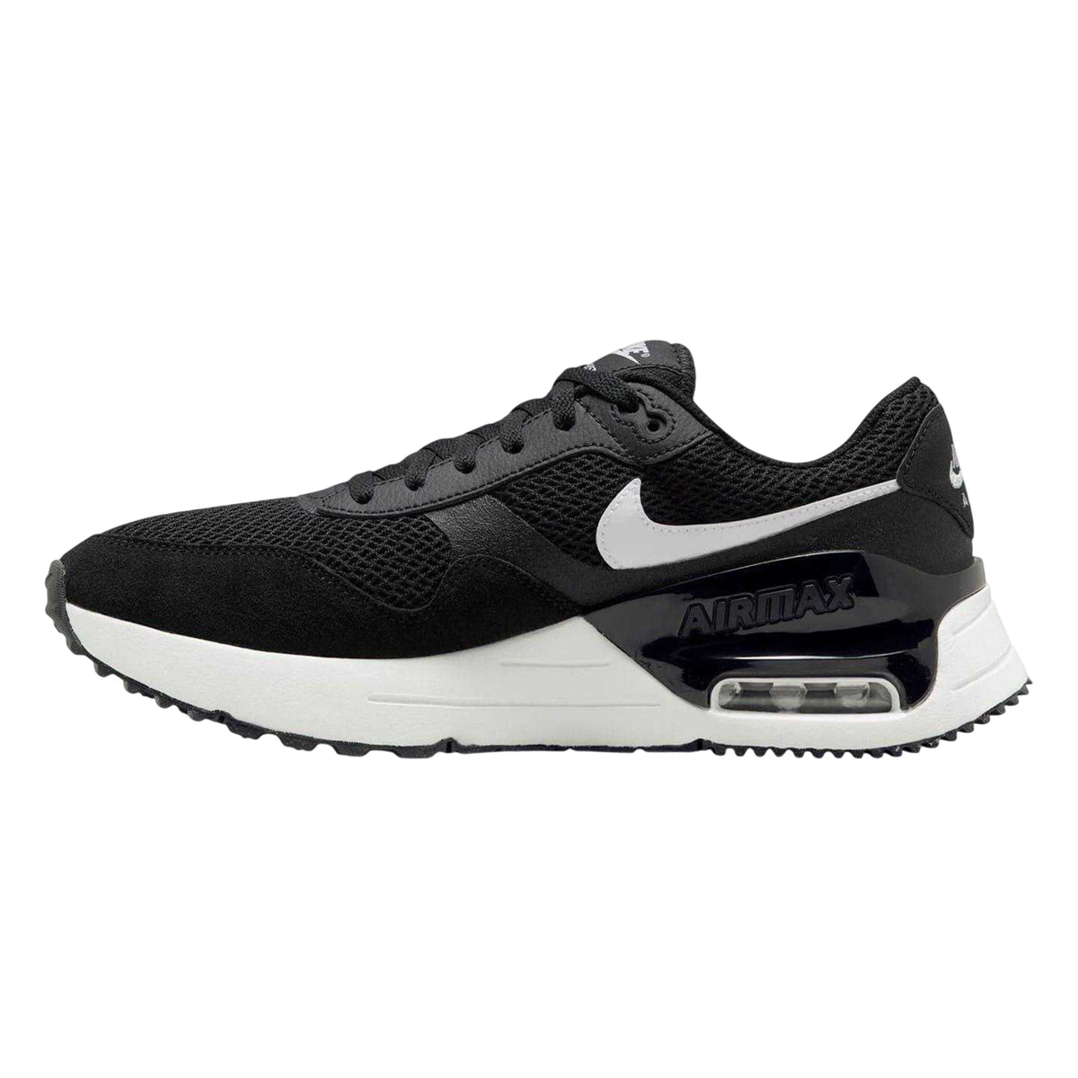 Black-White - Back - Nike Mens Air Max Systm Trainers