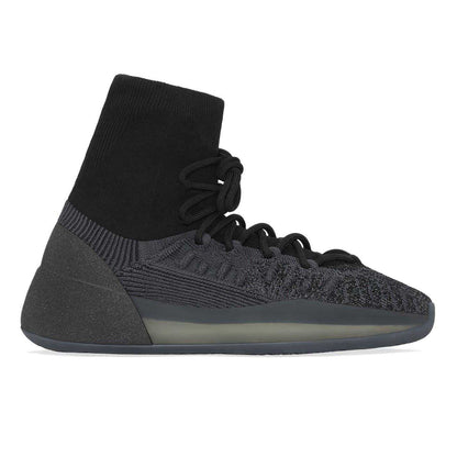 Slate-Onyx - Front - Yeezy Childrens-Kids Basketball Trainers
