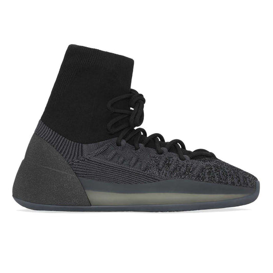 Slate-Onyx - Front - Yeezy Childrens-Kids Basketball Trainers