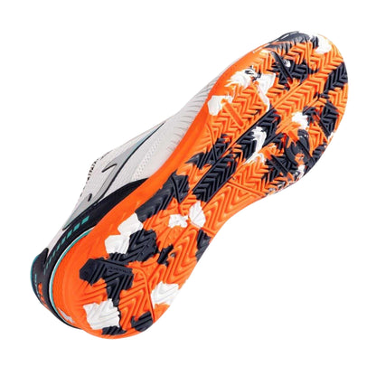 White-Orange - Lifestyle - Joma Mens Dribling Dribbling Synthetic Indoor Football Trainers