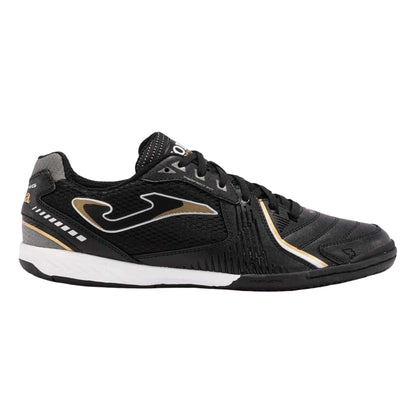 Black-White - Front - Joma Mens Dribling Dribbling Synthetic Indoor Football Trainers
