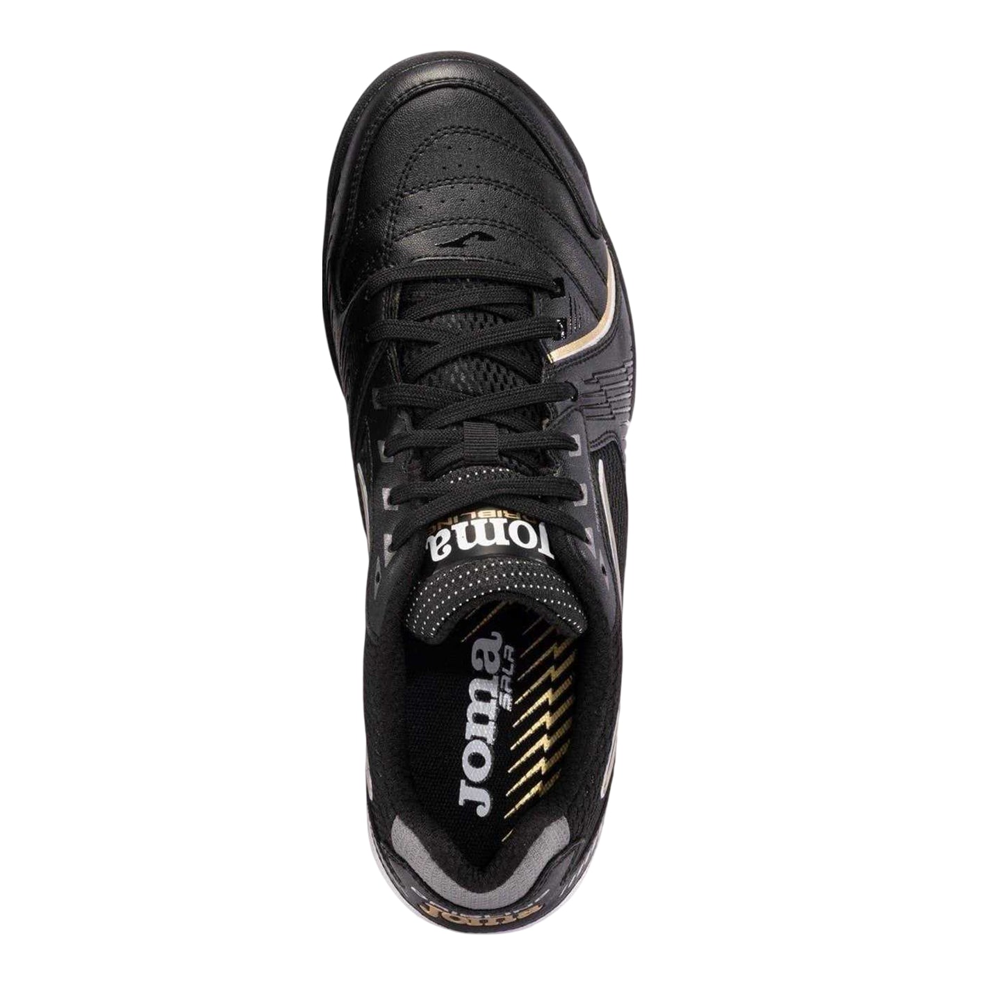 Black-White - Side - Joma Mens Dribling Dribbling Synthetic Indoor Football Trainers