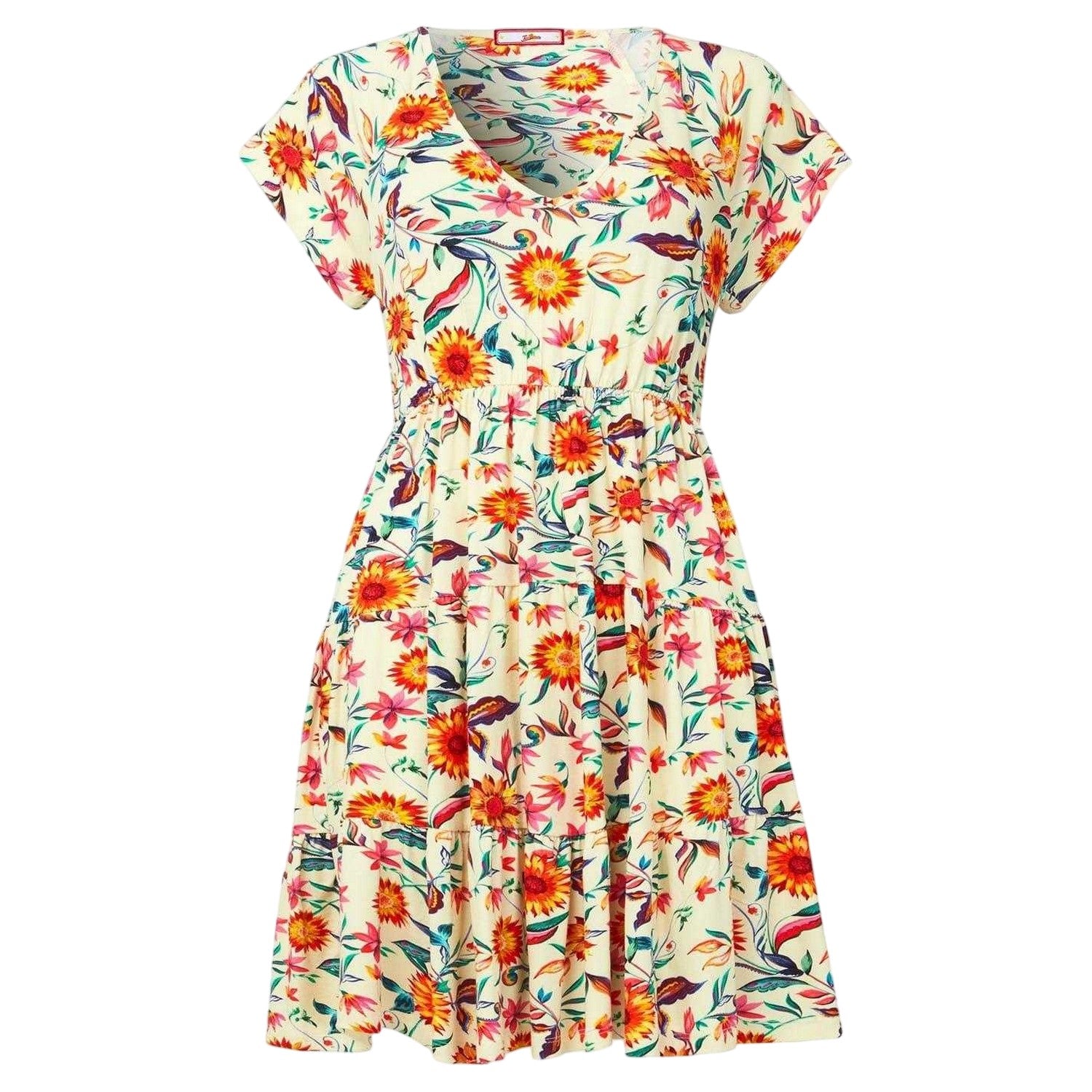 Multicoloured Print - Front - Joe Browns Womens-Ladies Floral Tunic Dress