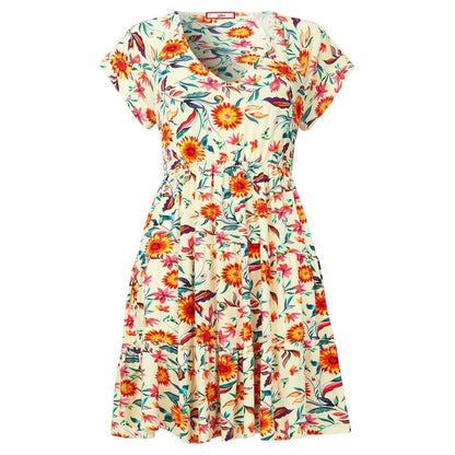 Multicoloured Print - Front - Joe Browns Womens-Ladies Floral Tunic Dress