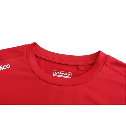 Red - Side - Sondico Mens Core Plain Base Layer Top