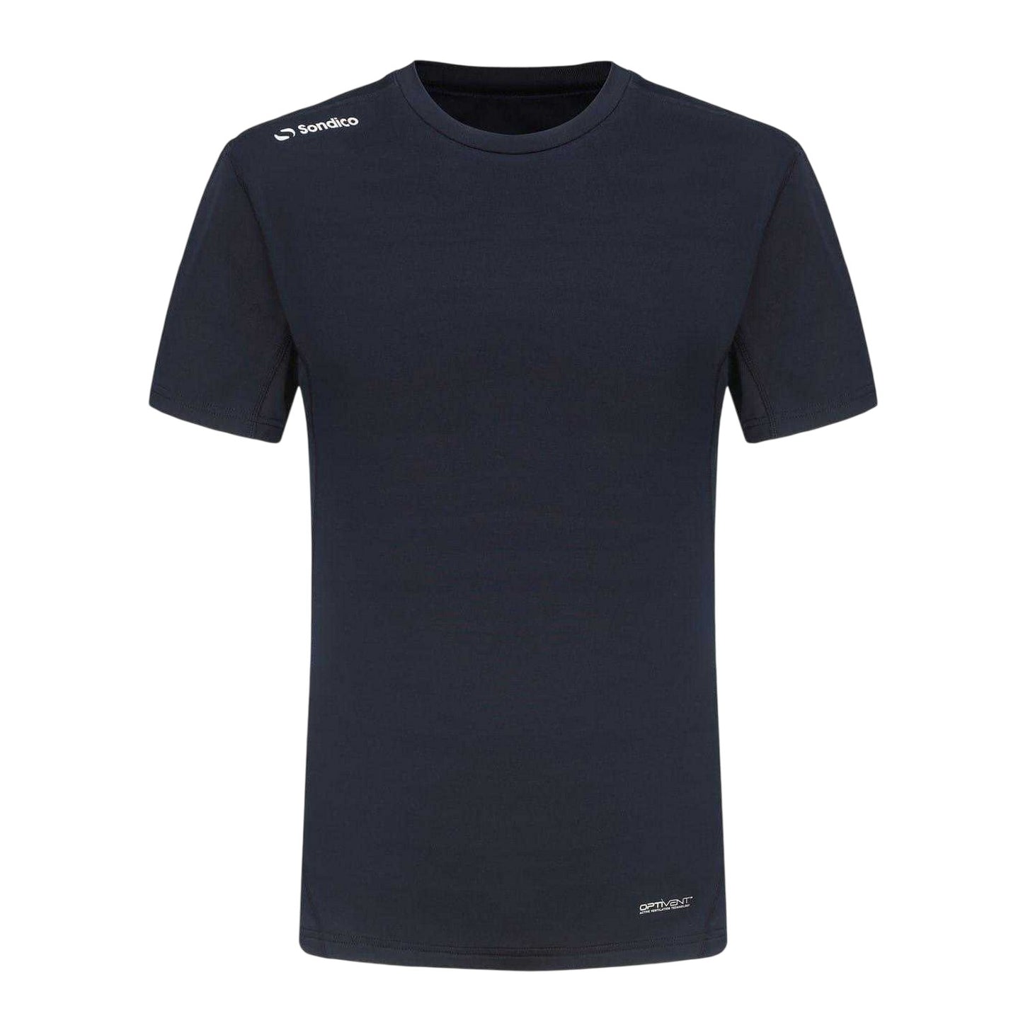 Navy - Front - Sondico Mens Core Plain Base Layer Top