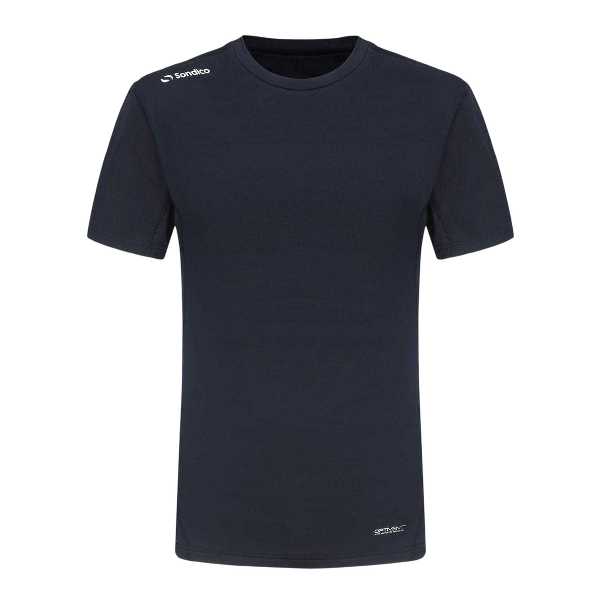 Navy - Front - Sondico Mens Core Plain Base Layer Top