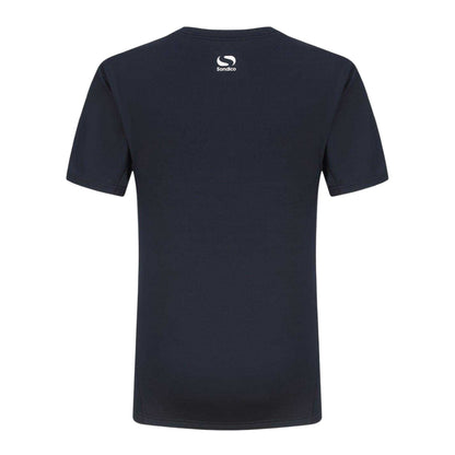 Navy - Back - Sondico Mens Core Plain Base Layer Top