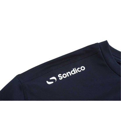 Navy - Side - Sondico Mens Core Plain Base Layer Top