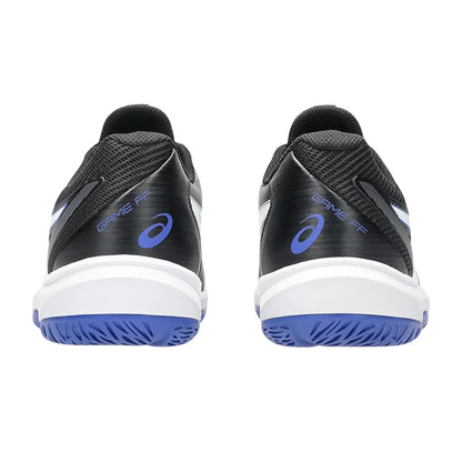 Black-White - Back - Asics Mens Game FF Tennis Shoes