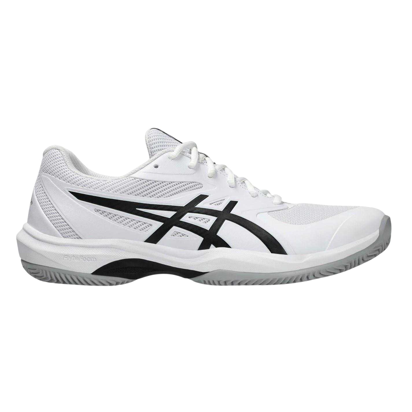 White-Black - Front - Asics Mens Game FF Tennis Shoes
