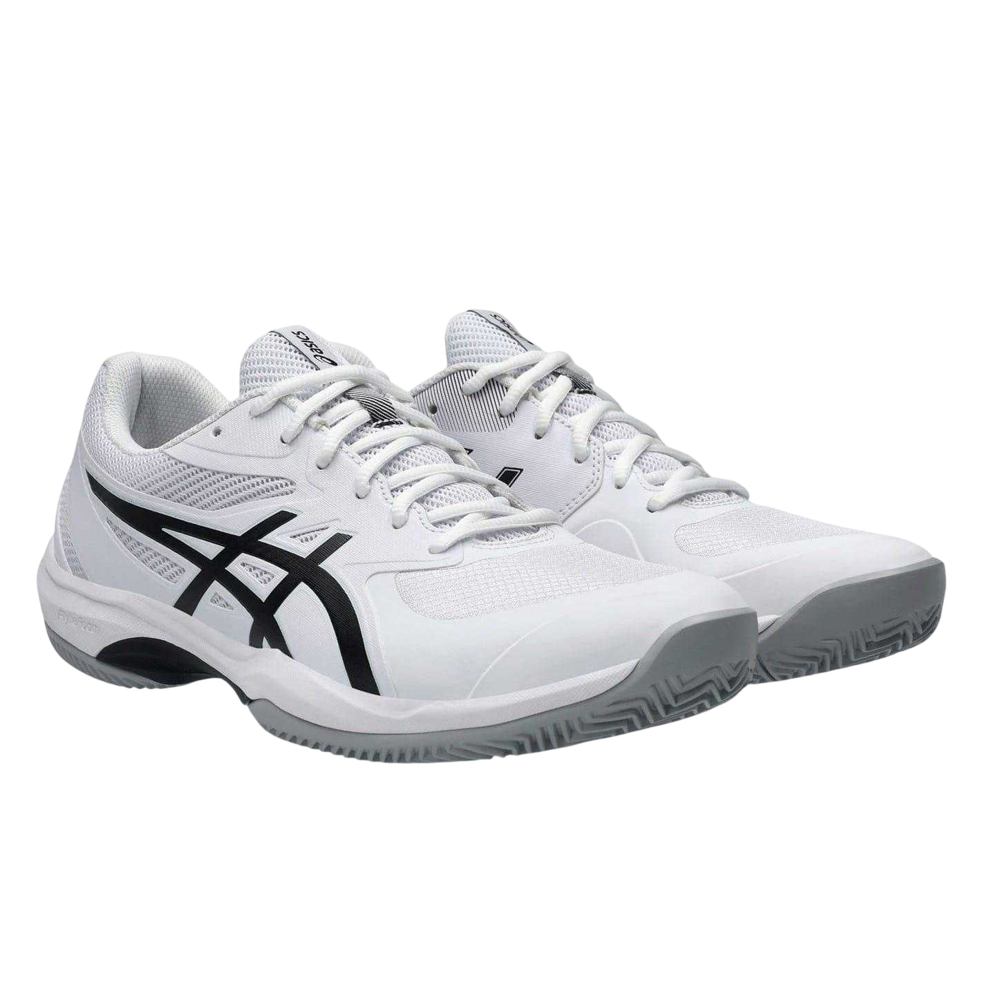 White-Black - Lifestyle - Asics Mens Game FF Tennis Shoes