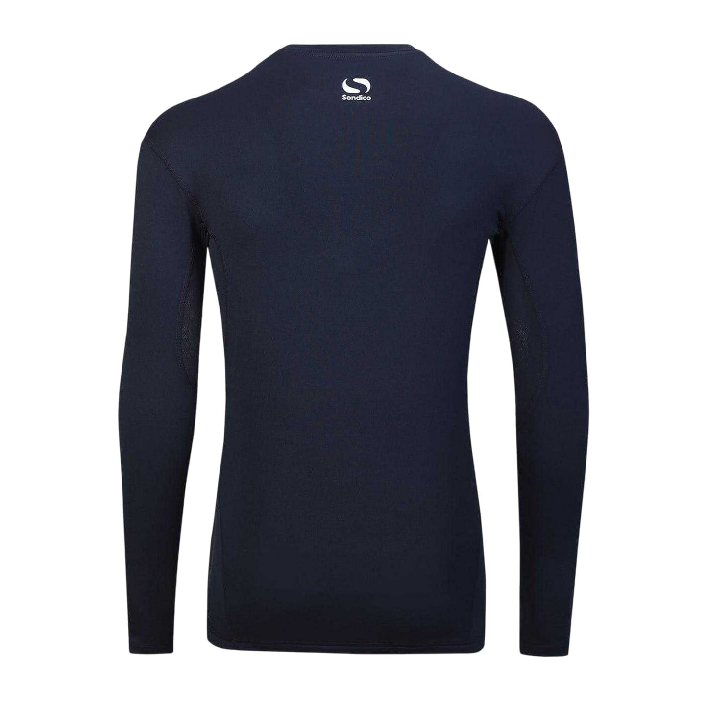 Navy - Back - Sondico Mens Core Long-Sleeved Base Layer Top