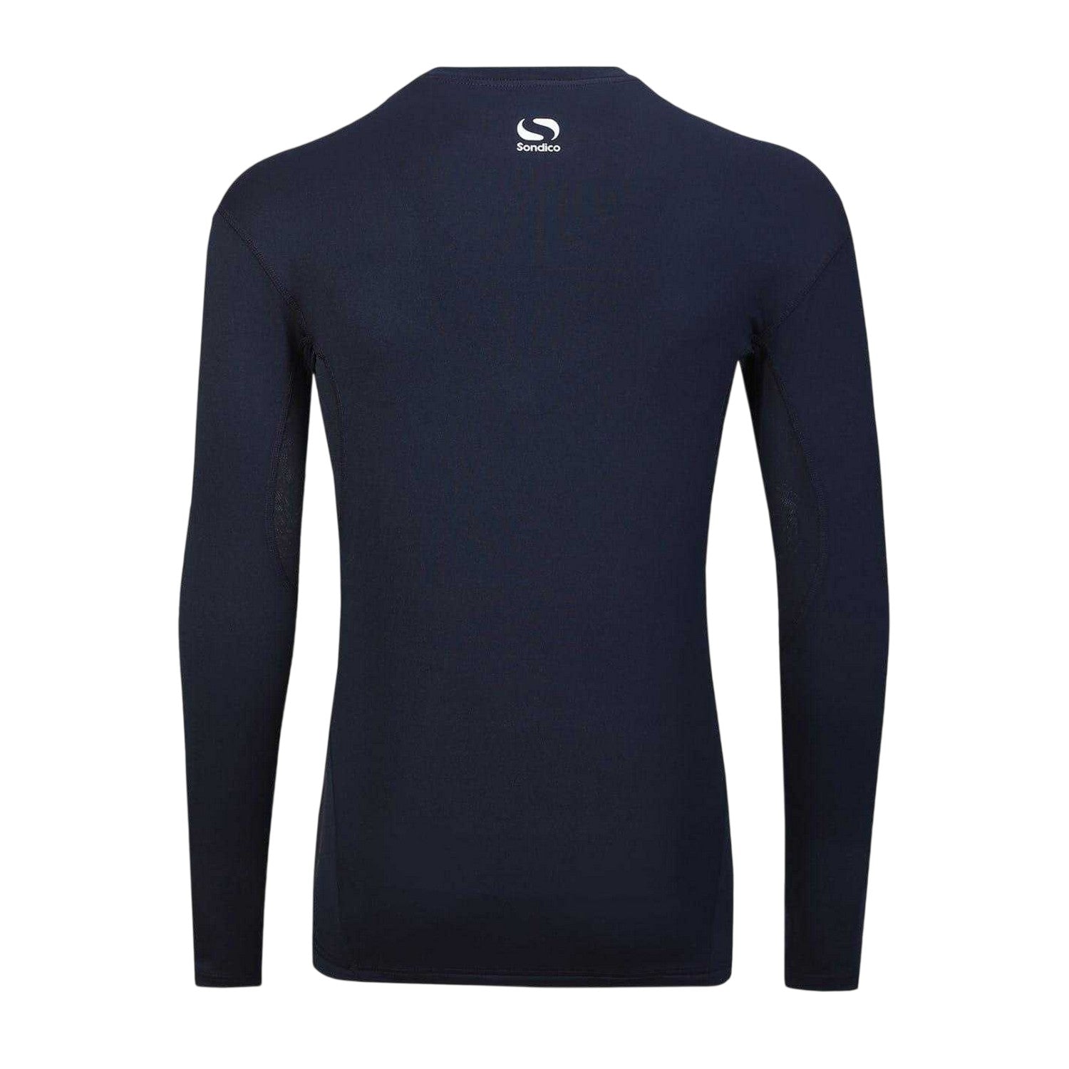 Navy - Back - Sondico Mens Core Long-Sleeved Base Layer Top