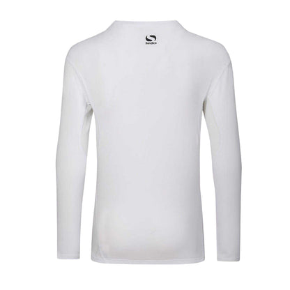 White - Back - Sondico Mens Core Long-Sleeved Base Layer Top