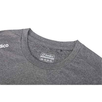 Grey Marl Marl - Side - Sondico Mens Core Long-Sleeved Base Layer Top