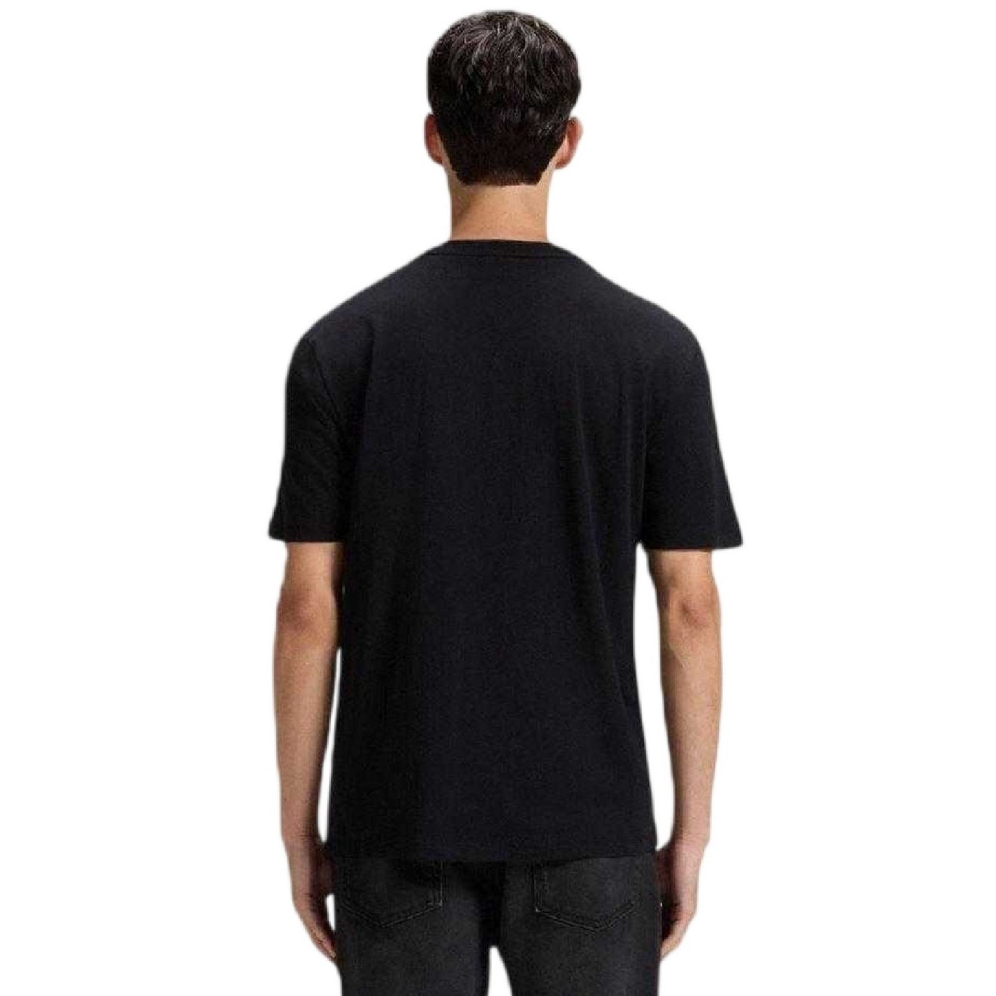 Black - Back - Boss Mens Dero T-Shirt