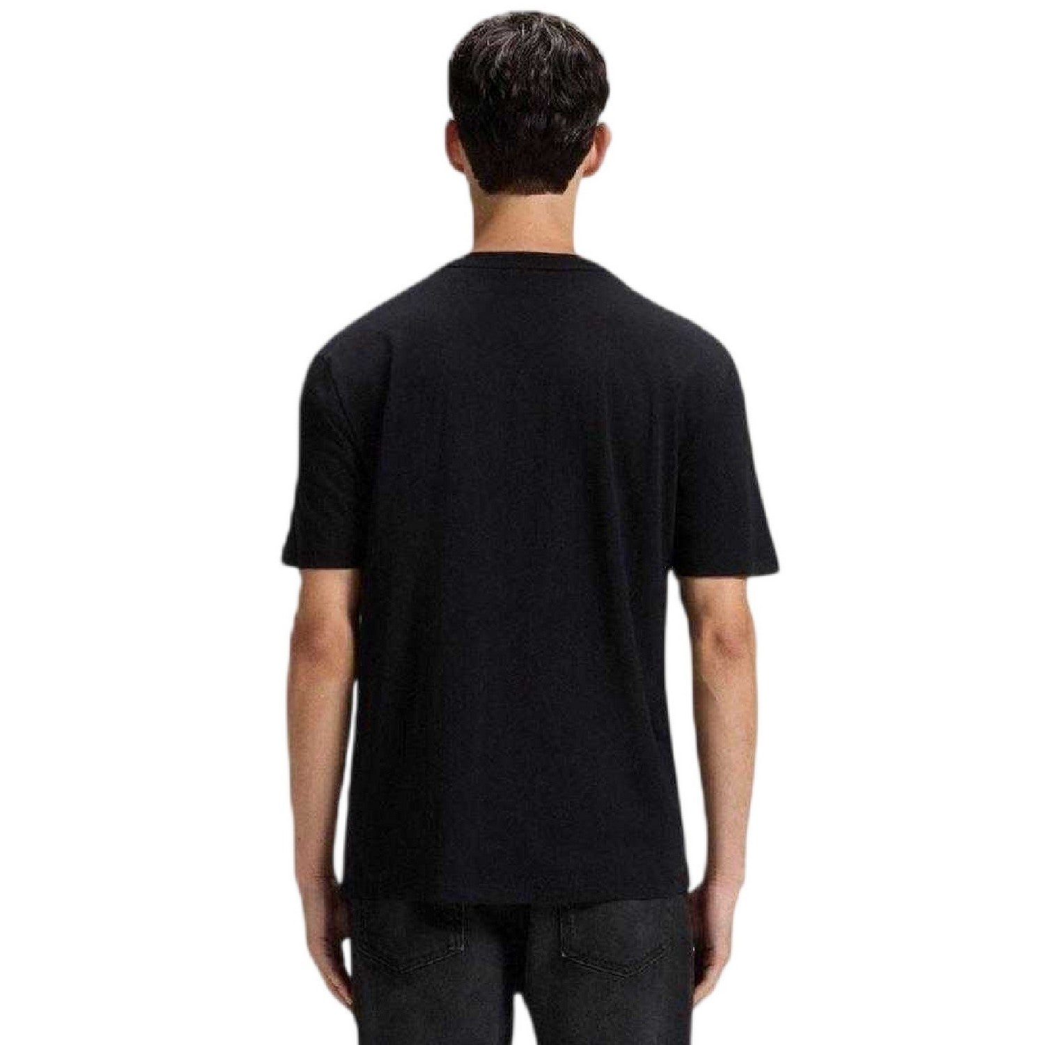 Black - Back - Boss Mens Dero T-Shirt