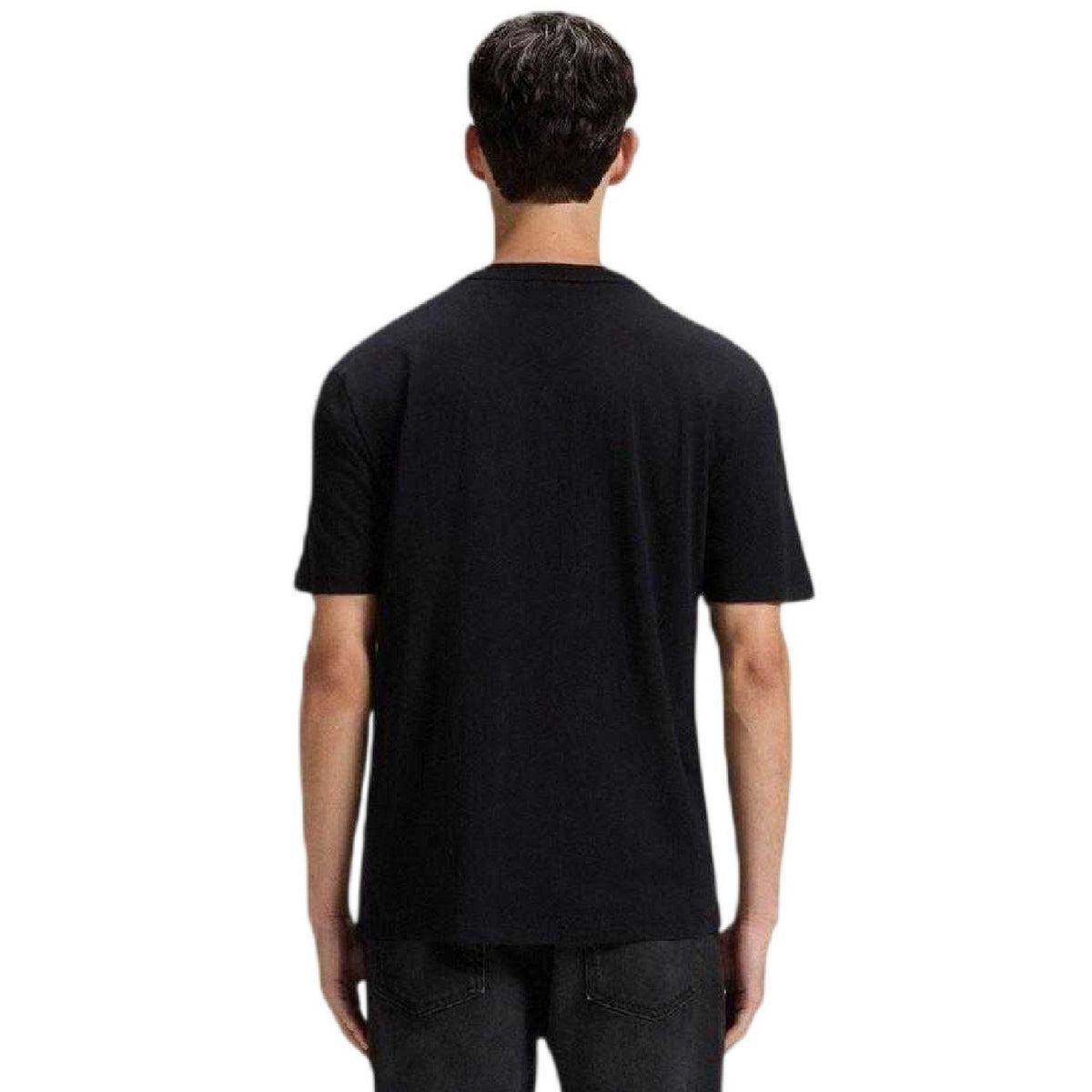 Black - Back - Boss Mens Dero T-Shirt