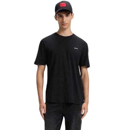 Black - Side - Boss Mens Dero T-Shirt